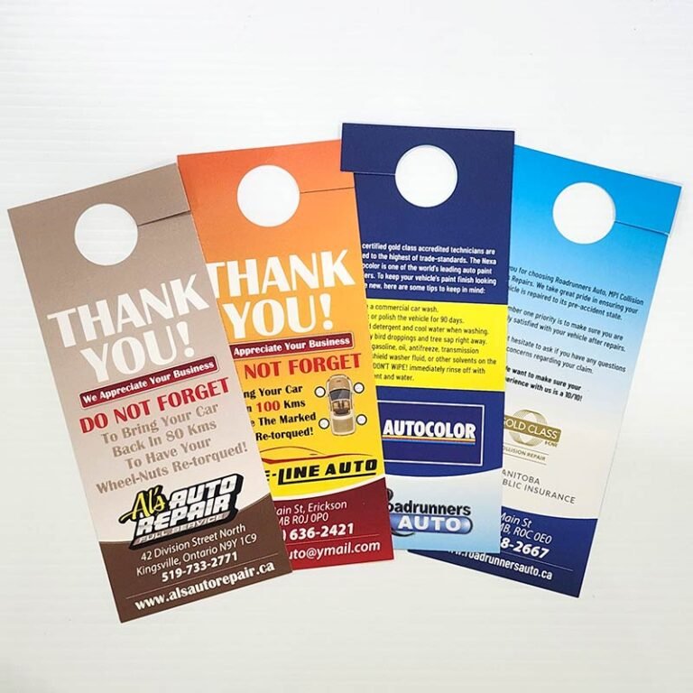 Mirror Dangler Door Hangers • StickerPlanet Canada