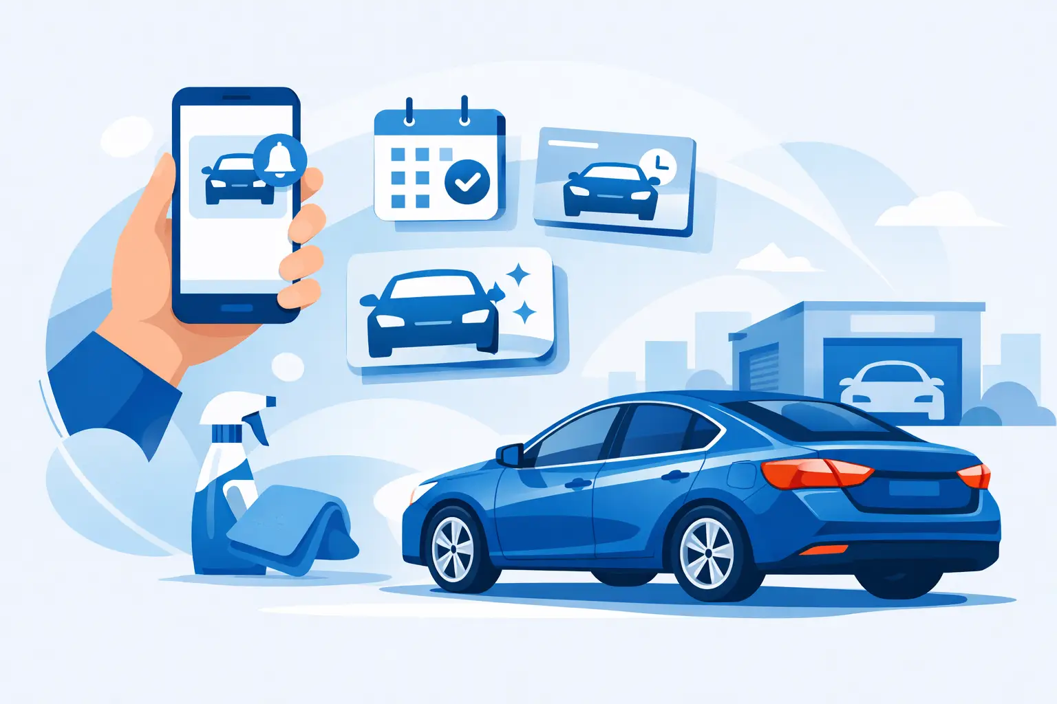 How Detailing Reminder Labels Keep Cars Coming Back