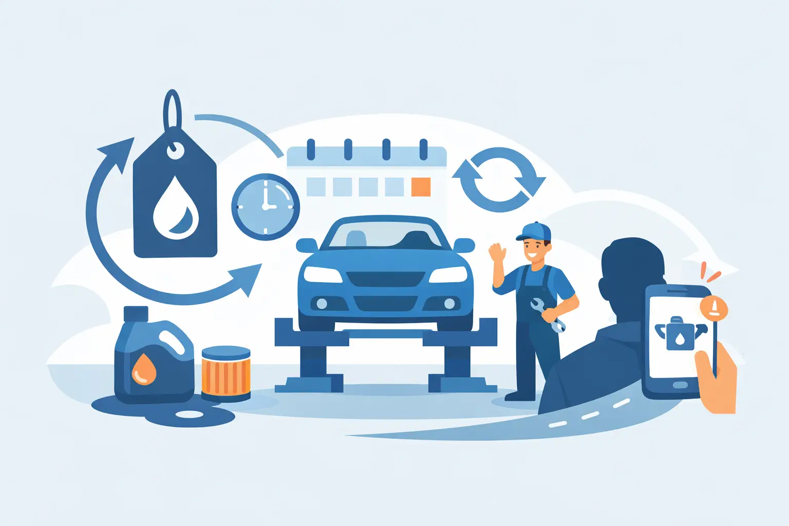 Oil Change Reminders That Bring Customers Back