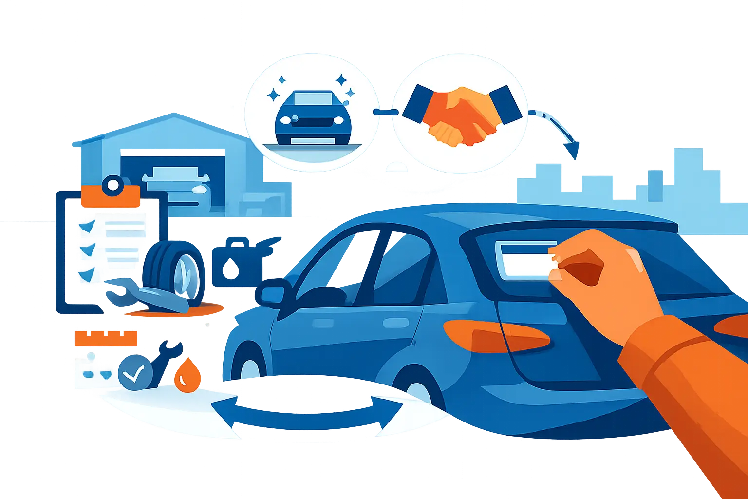 Custom Service Stickers That Keep Cars Coming Back