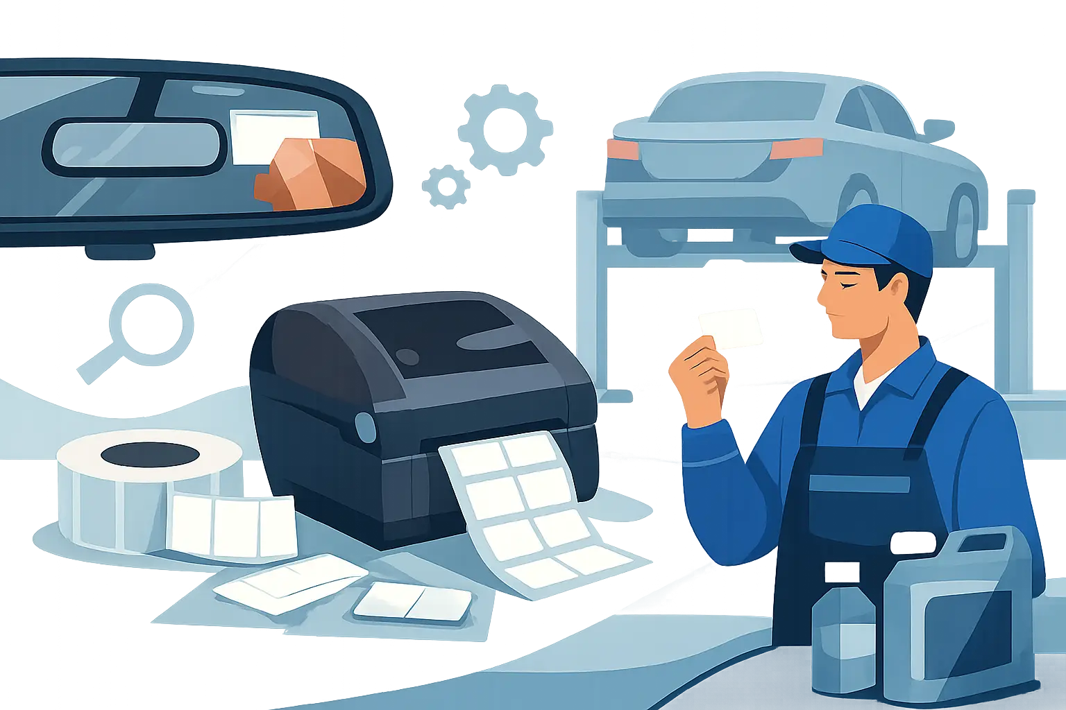 Service Sticker Printing Review for Shops