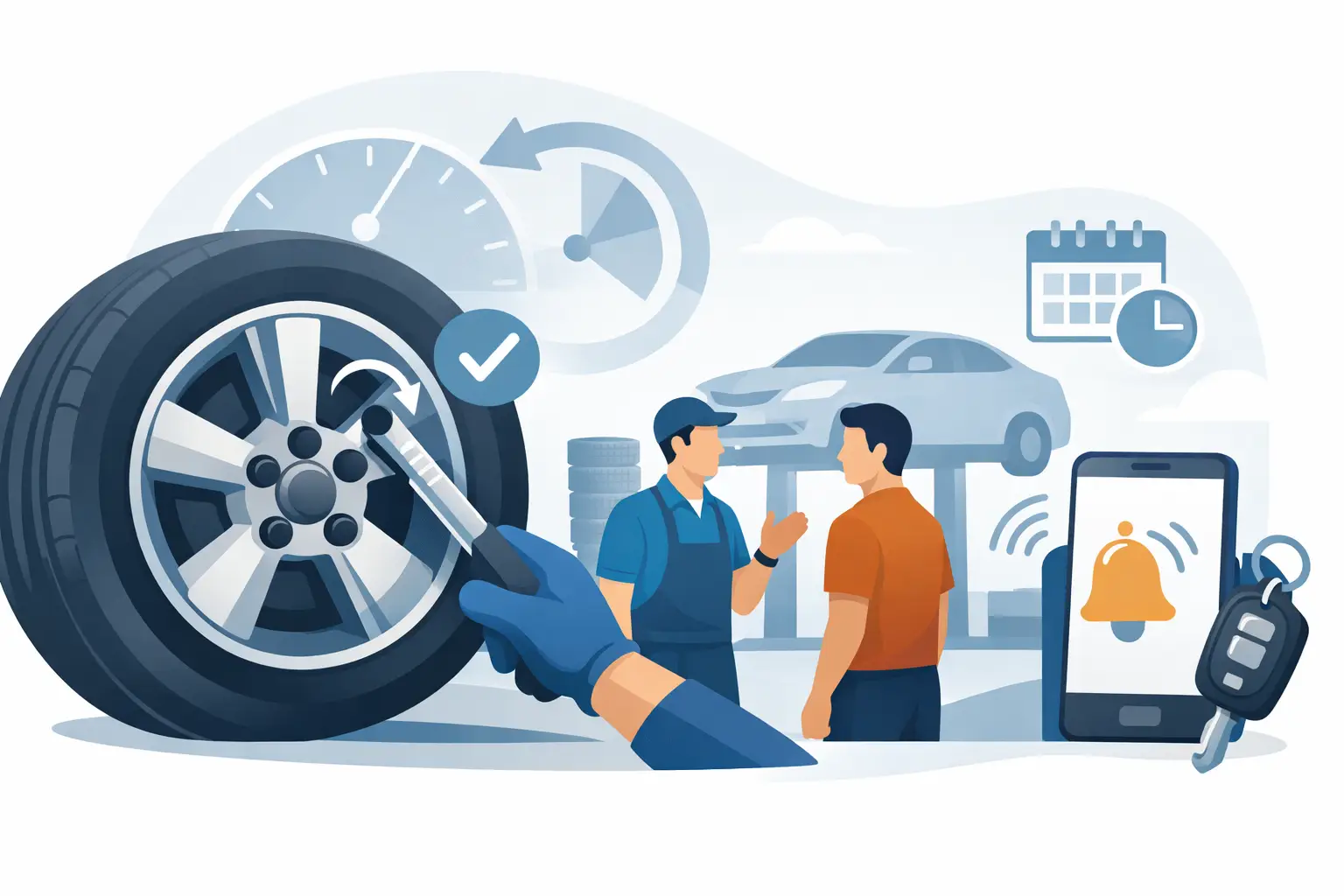 How Tire Shops Use Re-Torque Reminders