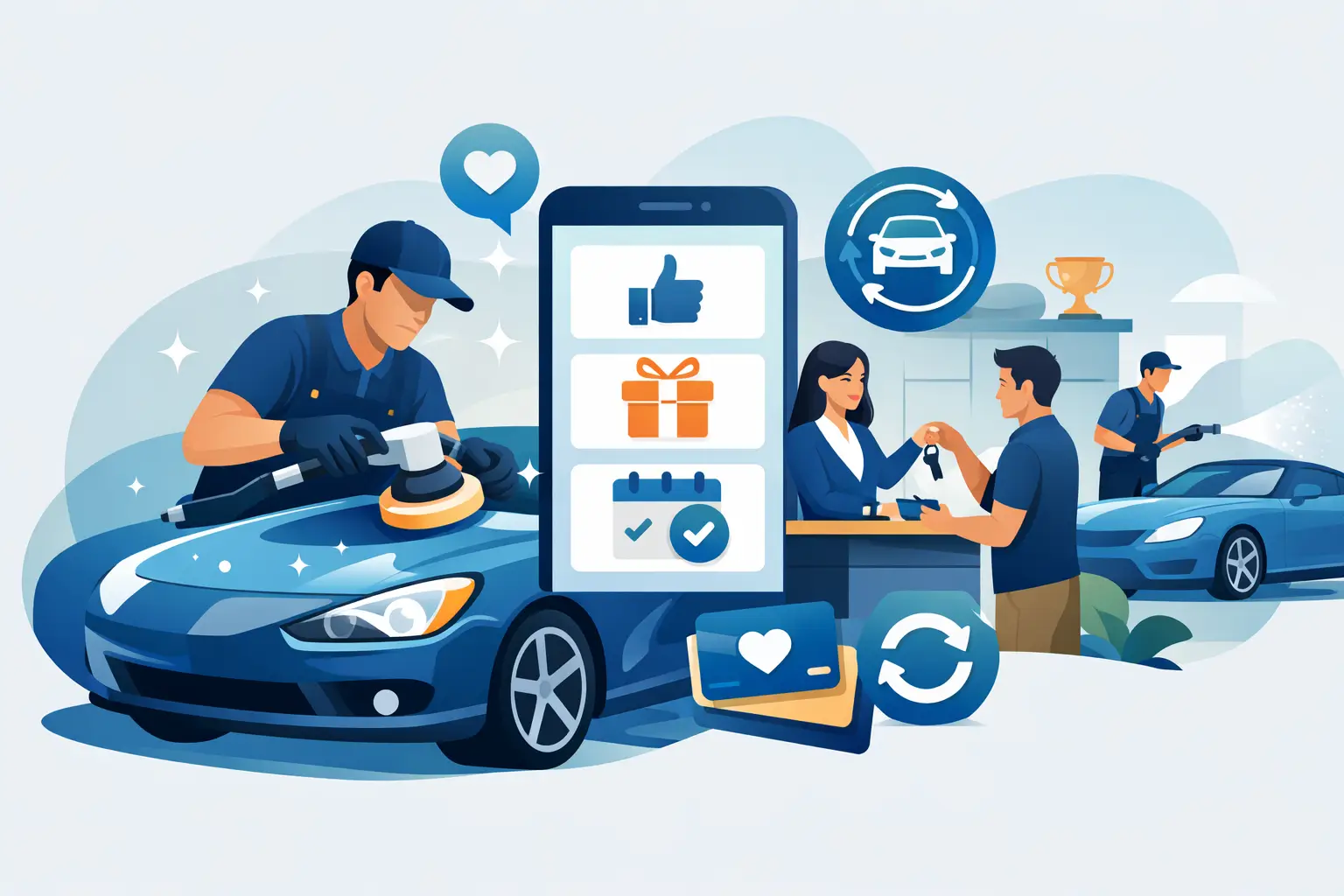 How Detailing Shops Encourage Repeat Bookings