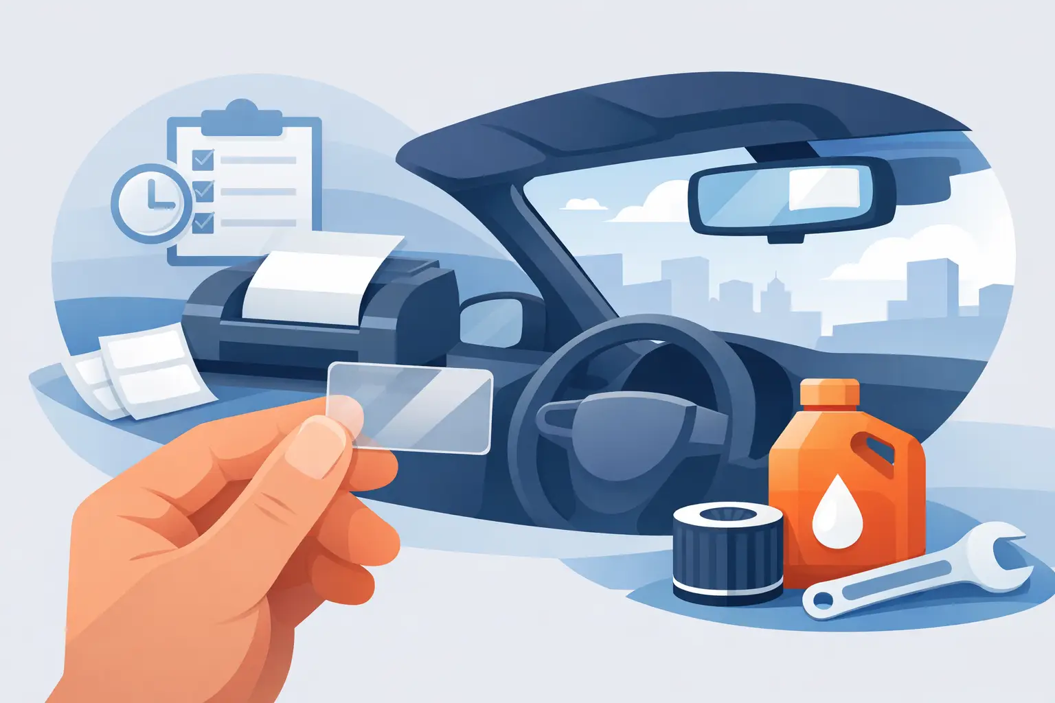 Oil Change Sticker Printing Review for Shops