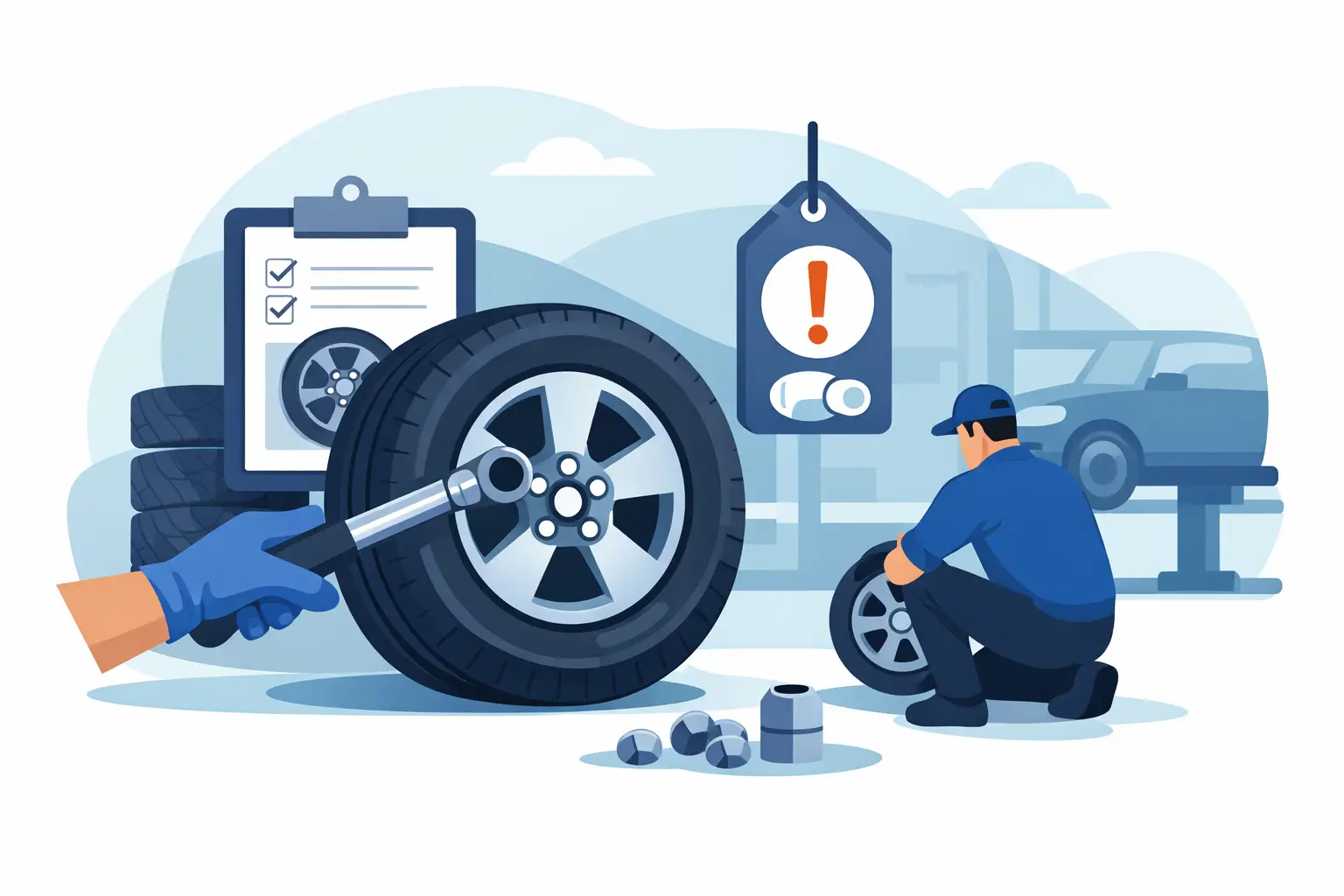 Why Do Tire Shops Need Tire Retorque Labels?