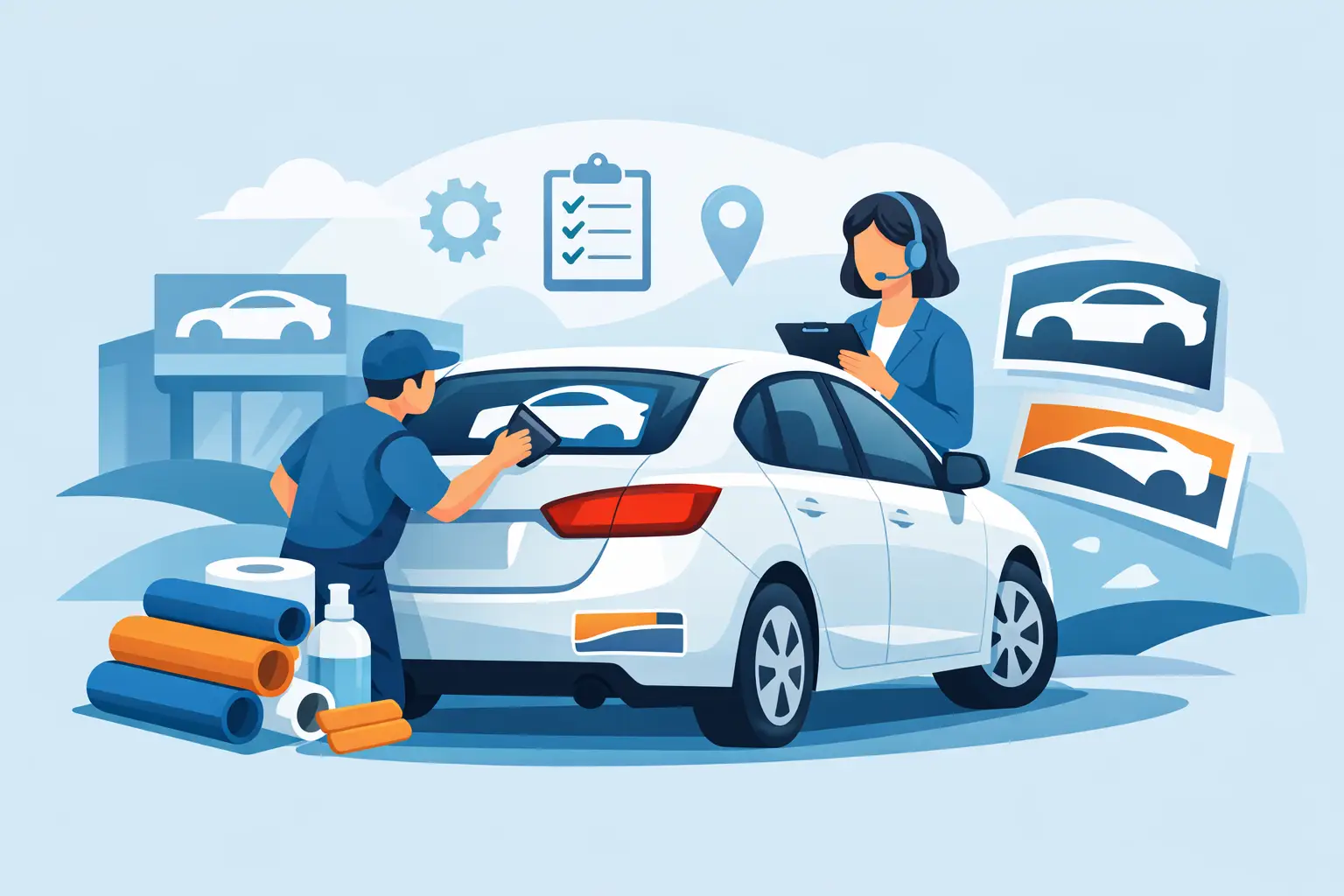 Dealer Decals That Keep Your Service Brand Visible