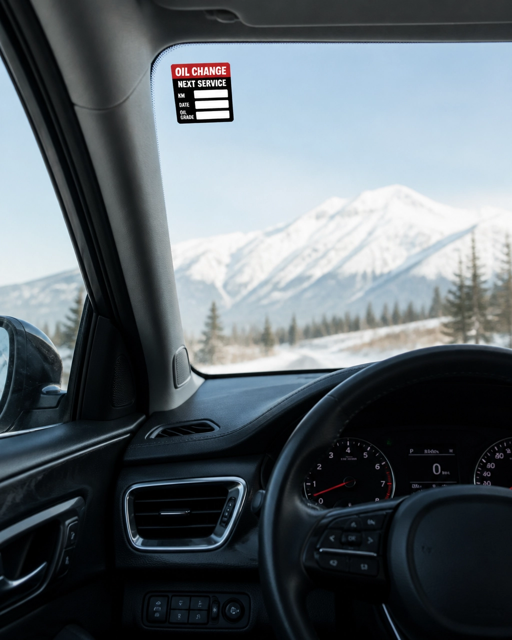Custom Oil Change Stickers: 10 Fields That Turn a Reminder into a Return Visit